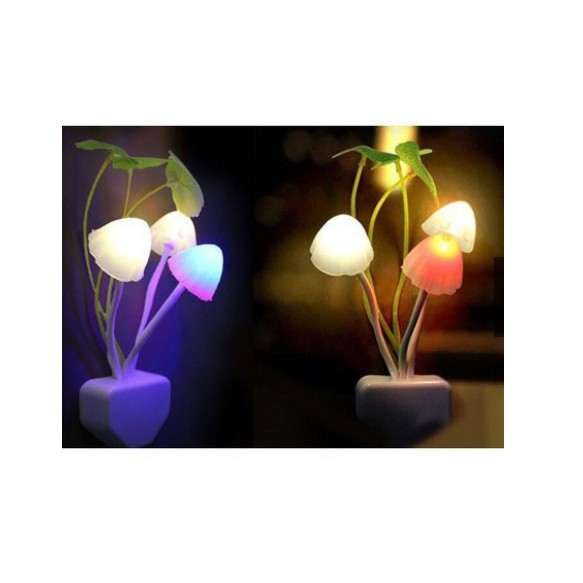 Đèn ngủ cảm ứng ba cây nấm