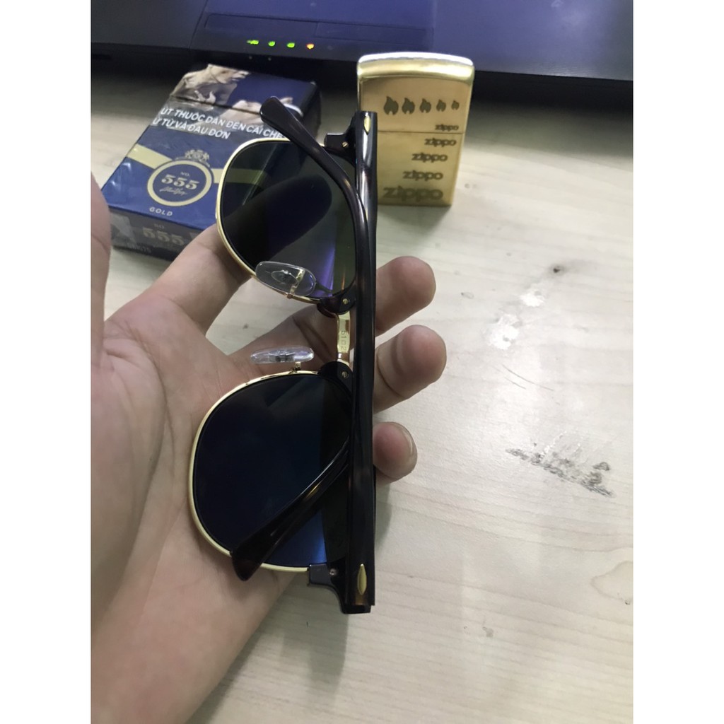 Kính RayBan Clubmaster Chính Hãng