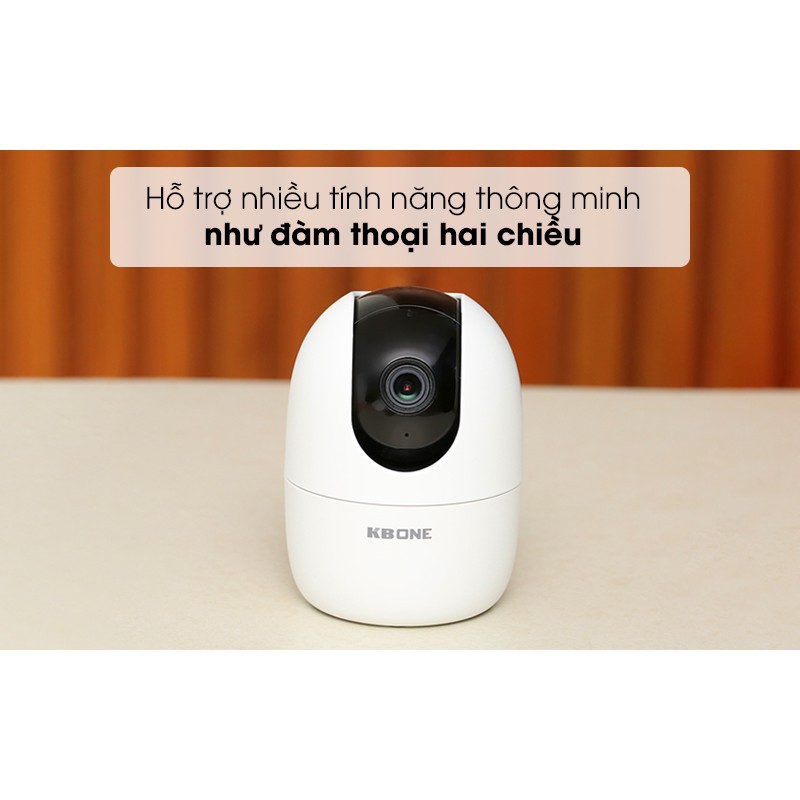 Camera KBONE 2.0 MPX Xoay 360° Chính Hãng KBVISION - Tiếng Việt - Di Chuyển Theo Người - Bảo Hành 5 năm | BigBuy360 - bigbuy360.vn