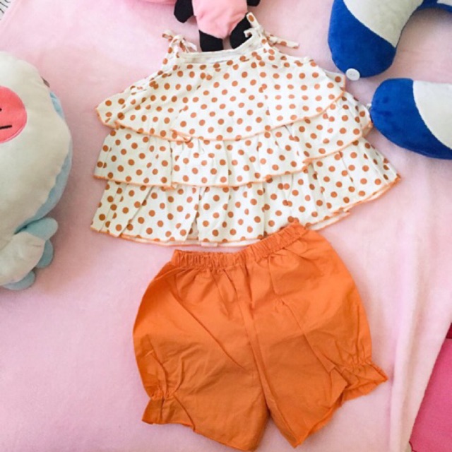 Set áo tầng + quần bé gái