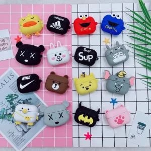 Case Airpod 3/Pro Vỏ Ốp Bọc Tai Nghe Airpod Hình Thú Nhiều Mẫu Dễ Thương Chất Liệu Silicon Dẻo