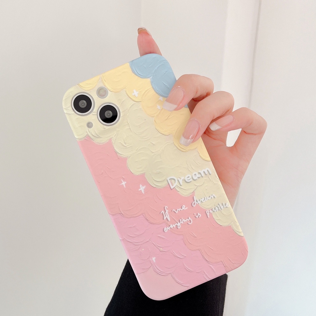 Ốp lưng iphone 11 ProMax Sơn dầu phù hợp với 13 Promax 11 pro max xs max 11 IPHONECARE MS06