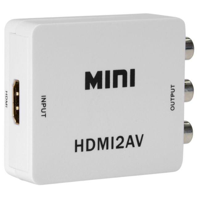 Box convert hdmi to av cho android box, tivi box - hdmi ra av