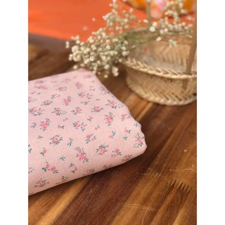 Vải xô muslin hoa nhí và Linen hoa nhí