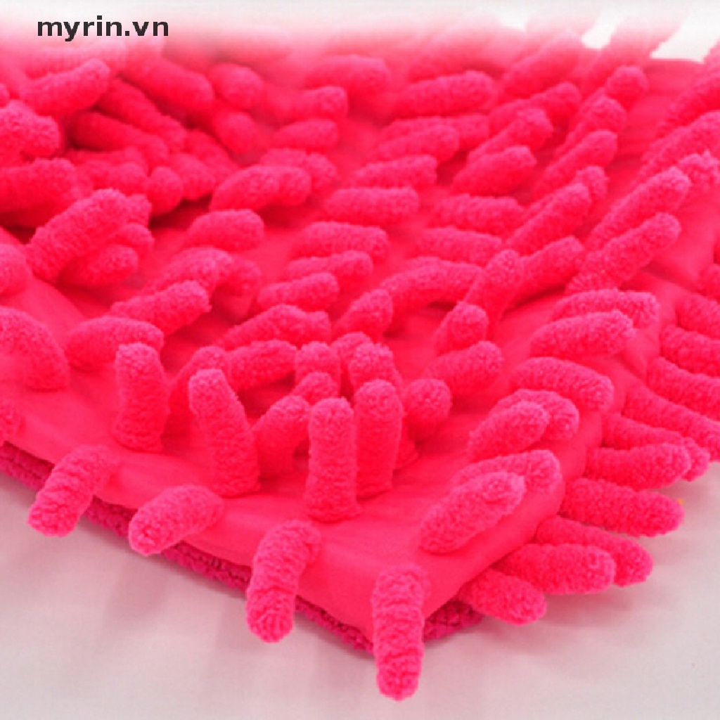 Găng Tay Lưới Mềm Mại Vệ Sinh Xe Hơi Chống Trầy 2 Trong 1 Tiện Dụng