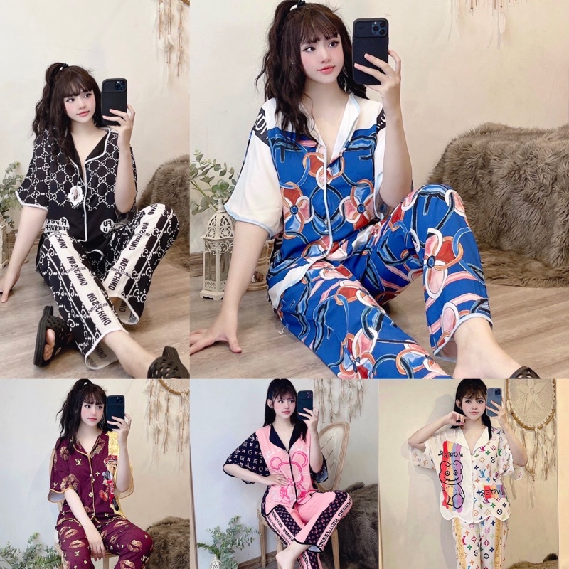 pijama nữ cánh dơi sang trọng thoải mái