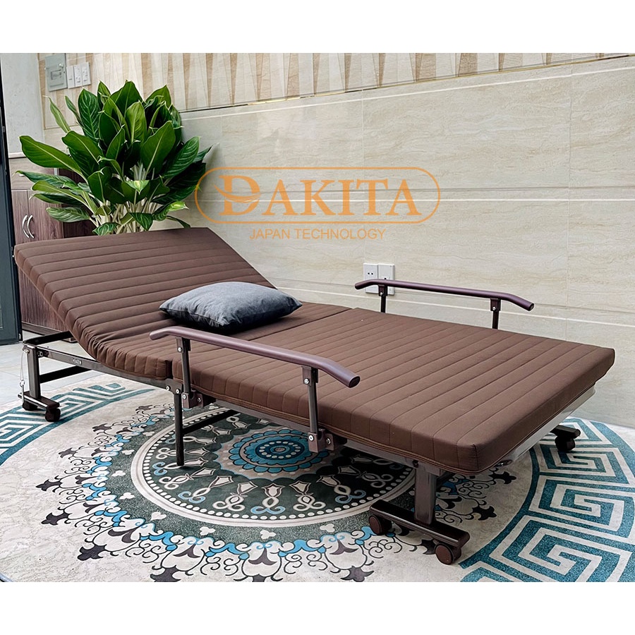 Giường Nệm Hàn Quốc DAKITA Cao Cấp Giá Gốc Tại Xưởng, Giường Ngủ Cá Nhân Có Nệm Gấp Gọn Cao Cấp Giá Rẻ