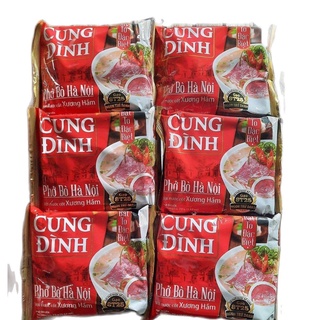 Combo 10 gói phở Cung Đình  gói 68g