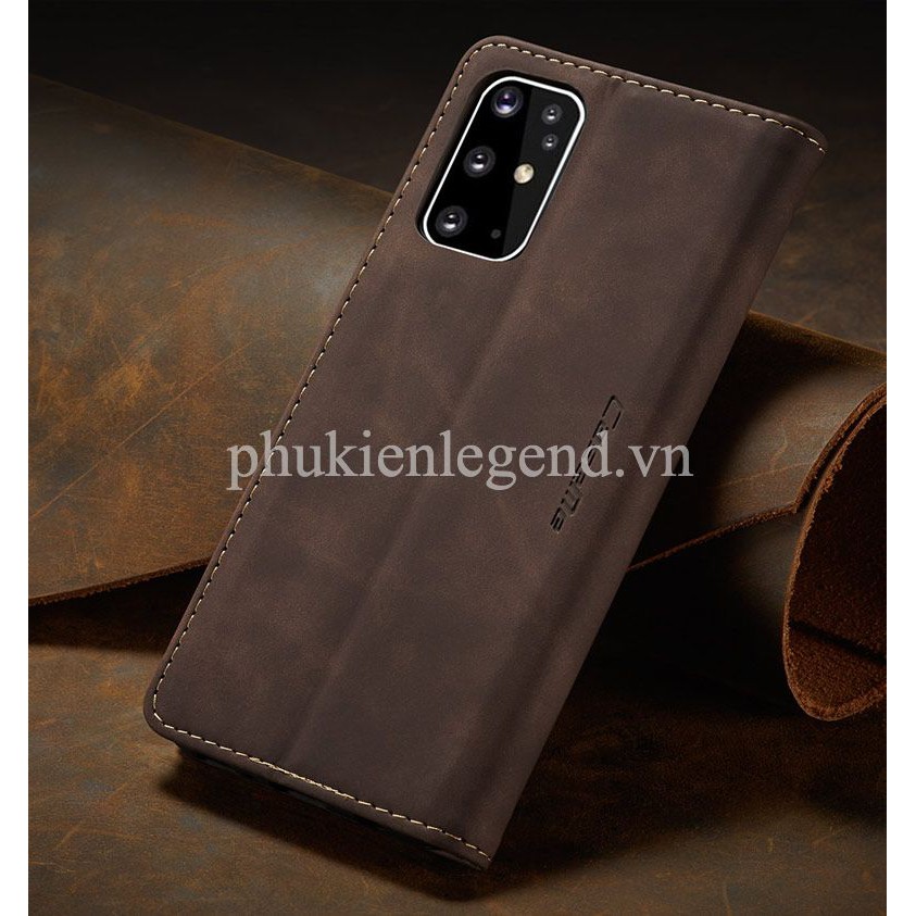 Bao da bò thật dạng ví chính hãng Caseme dành cho SamSung Galaxy S20 FE