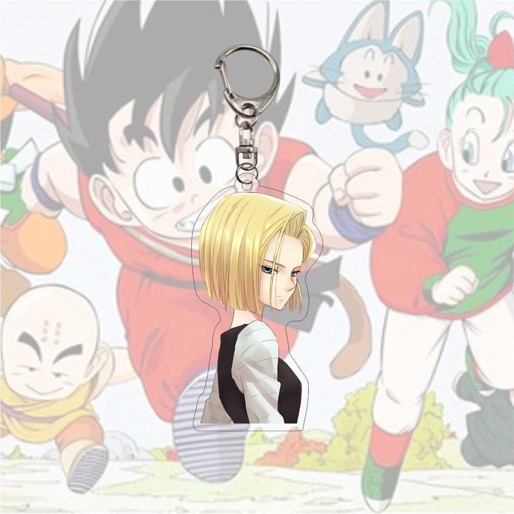 Ns2 Móc Chìa Khóa acrylic Hình Nhân Vật Hoạt Hình dragon ball goku sn2