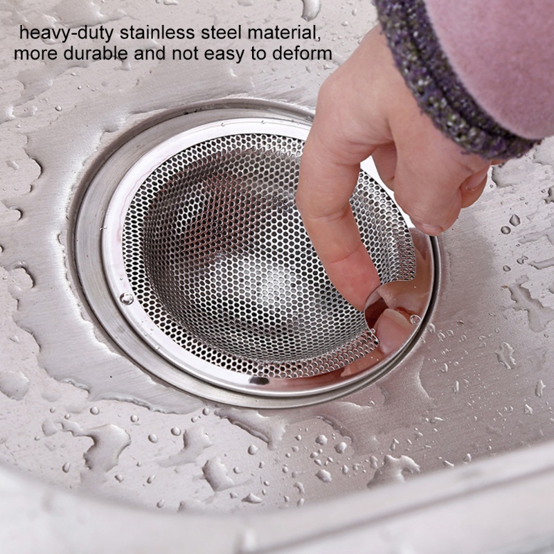 Set 4 Lưới Lọc Rác Bồn Rửa Chén Chống Tắc Nghẽn Tiện Dụng