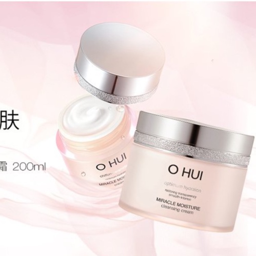 Kem Tẩy Trang Dưỡng Ẩm Ohui Miracle Moisture Cleansing Cream 200ml