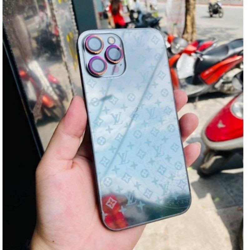 Miếng Dán mặt chữ LV,GUCCI,VERSACE iPhone 13 pro max 13 pro 7plus/8plus/X/XR/XS MAX/11/11 PRO MAX/12/12 PRO/12 PRO MAX