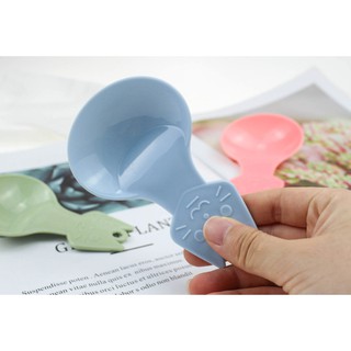Thìa múc hạt cho mèo hoạ tiết dễ thương - Muỗng múc thức ăn cho chó mèo