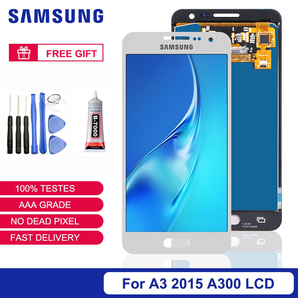 Dành Cho Samsung Galaxy A3 2015 A300 Màn Hình LCD Màn Hình Cảm Ứng A3000 A300F A300FU A300DS A300X A