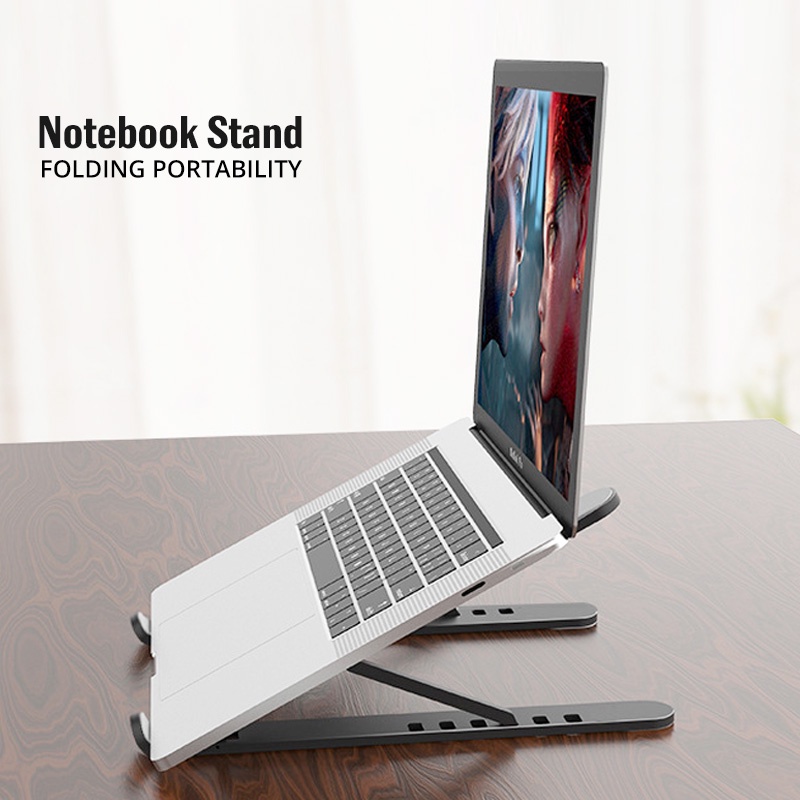 Giá Đỡ Laptop / Máy Tính Bảng Để Bàn Có Thể Điều Chỉnh Chiều Cao