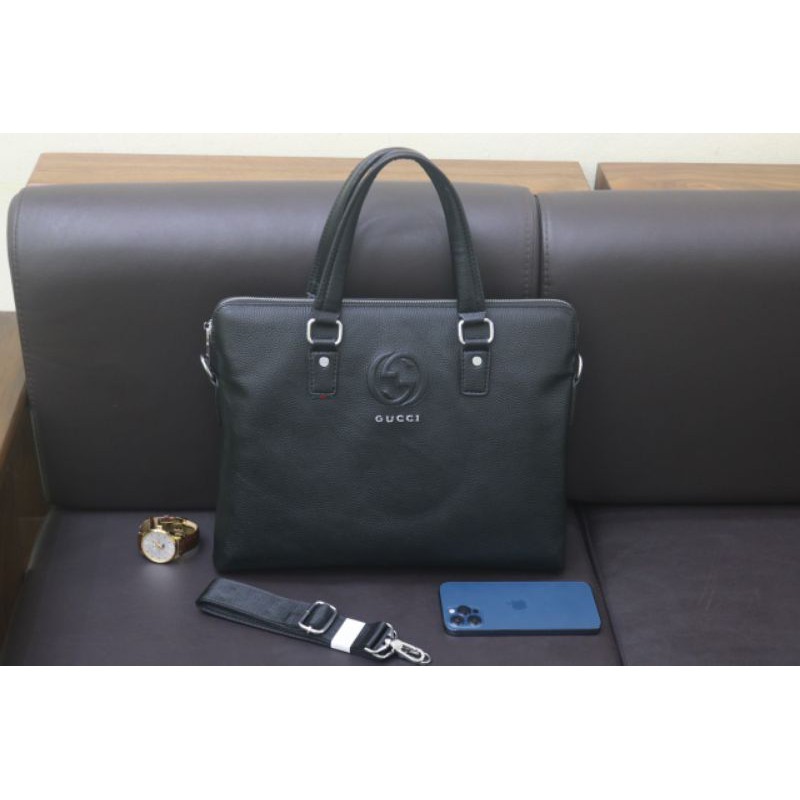 Túi nam công sở da mềm sz38cm tiện dụng | BigBuy360 - bigbuy360.vn