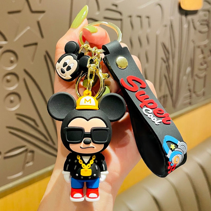 Móc Khóa Hình Chuột Mickey Và Minnie Dễ Thương