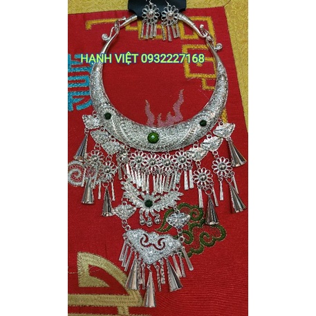 Kiềng cổ hầu đồng , dân tộc - Trang phục Phụ kiện Hầu Đồng