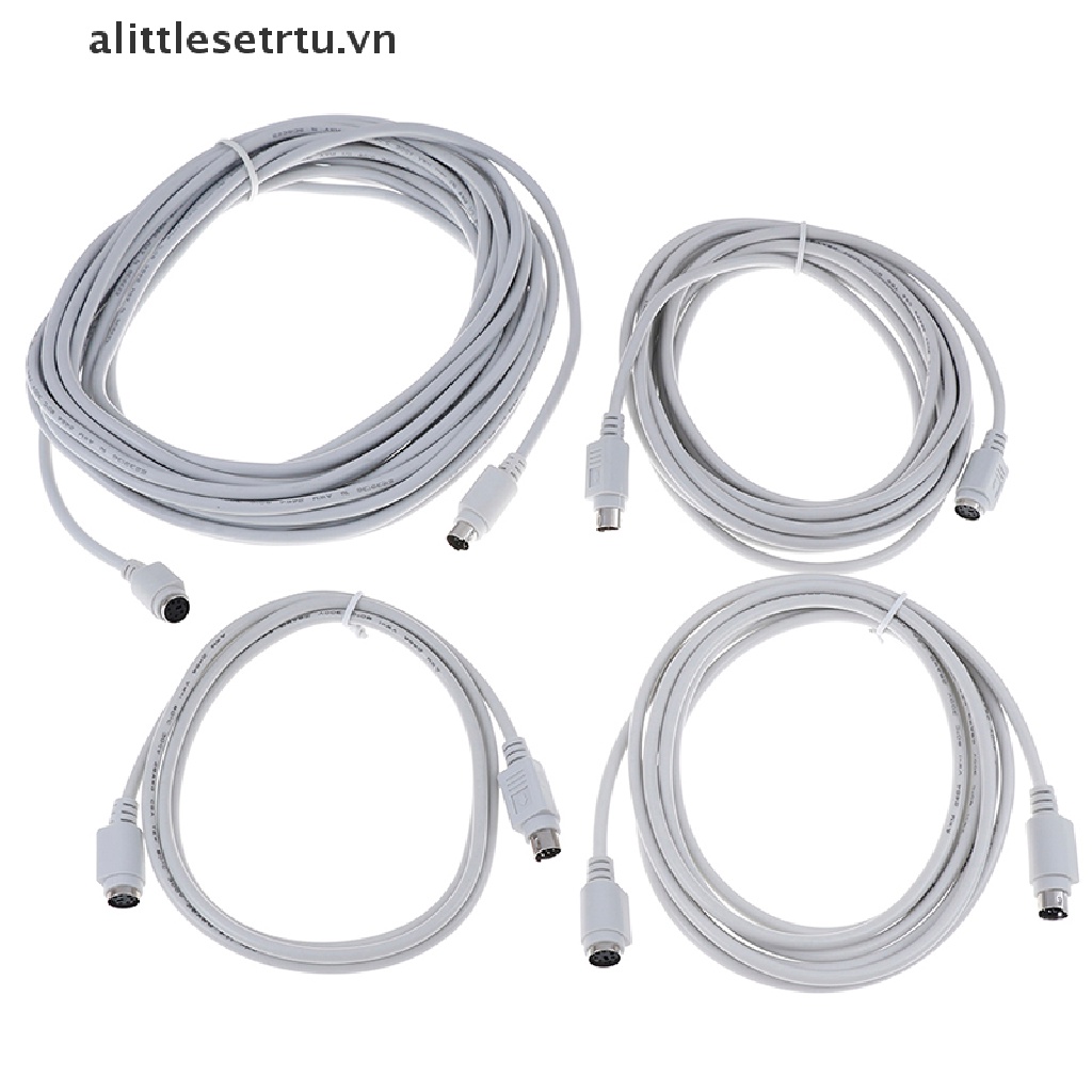 Dây Cáp Nối Dài Bàn Phím Và Chuột Máy Tính Ps2 mini din 6 pin female-male 1.5m 5m 10m