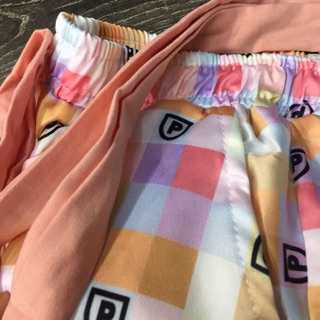 Bộ nữ áo cotton quần lụa