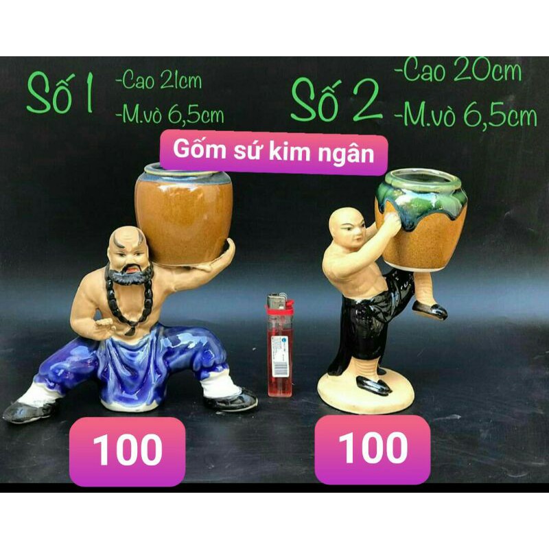 Combo  4 chiếc  chậu  tượng  như  hình  360 k  !