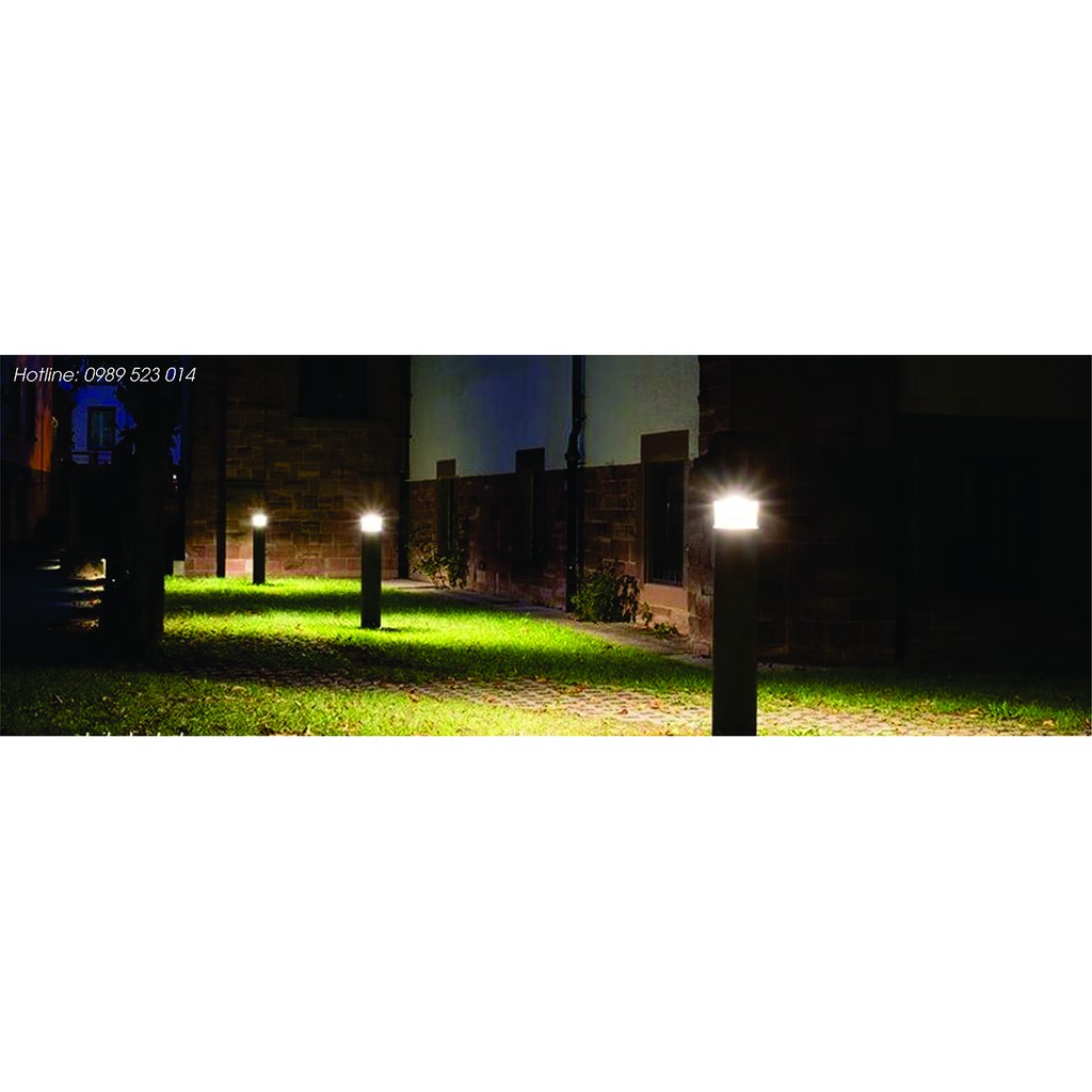 Đèn cột Sân Vườn kèm bóng led Chiếu Sáng Lối Đi, Trang Trí Dẫn Lối Công Viên, Biệt Thự Sân Vườn