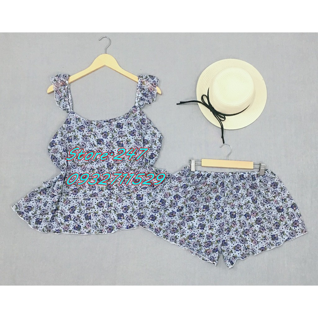 [65kg - 90kg] BIGSIZE VOAN HOA 2 TẤNG KHÔNG MÚT, ĐỒ MẶC NGỦ MẶC NHÀ ĐỀU ĐẸP, HÀNG XƯỞNG NHÀ MAY | BigBuy360 - bigbuy360.vn