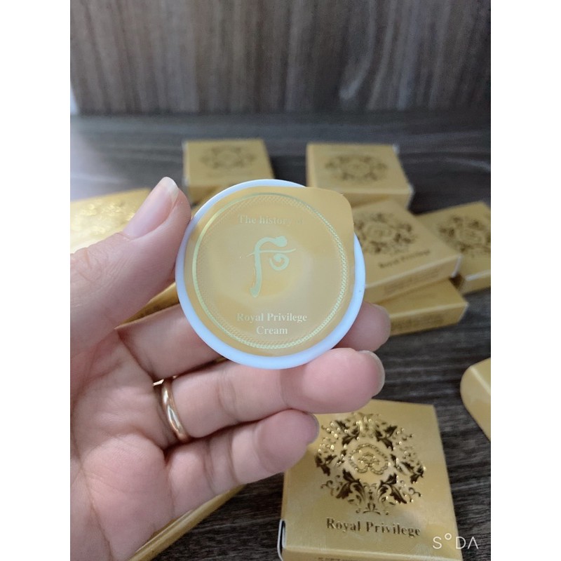 Sỉ lẻ  vỉ kem whoo hoàng hậu