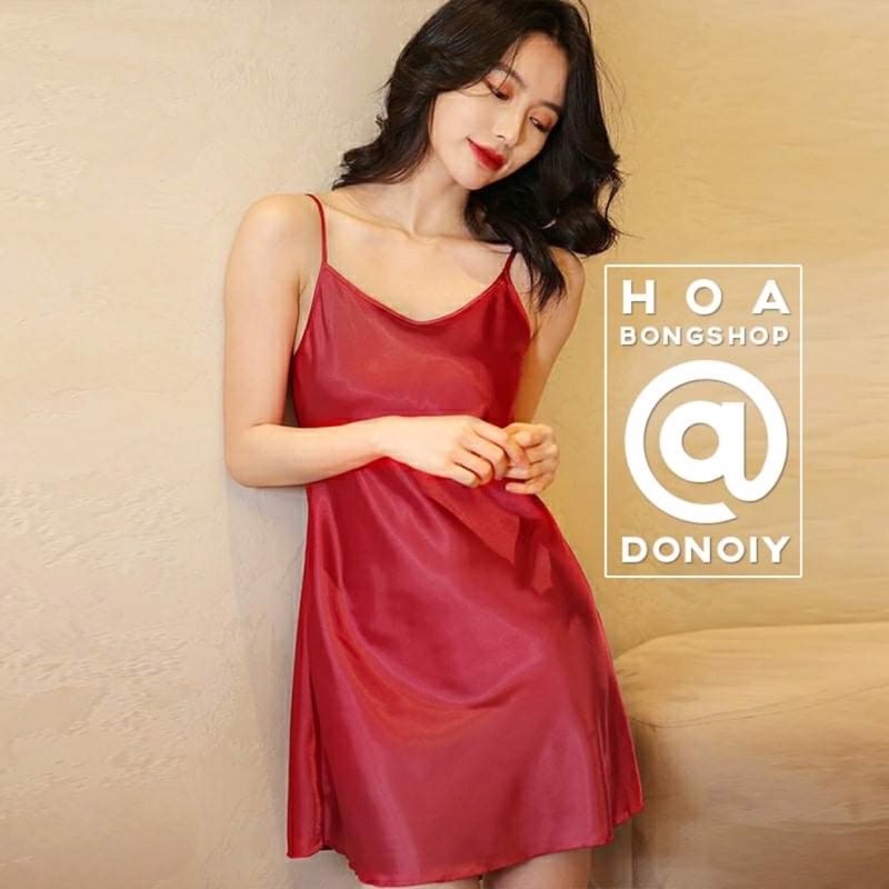 Bộ Váy Lụa Satin Sexy Quyến Rũ Cao Cấp Hè 2021 | BigBuy360 - bigbuy360.vn