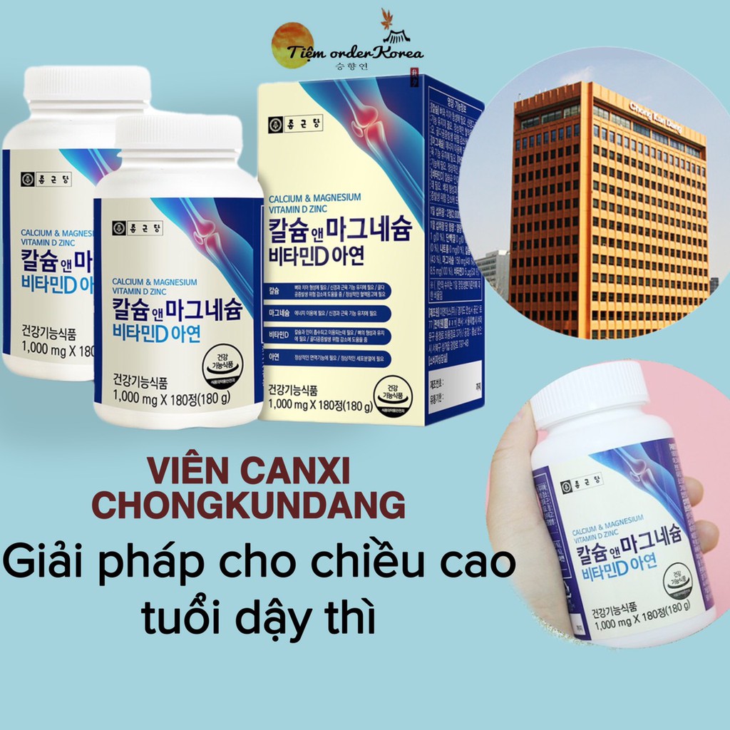 Combo Tăng Chiều Cao Tenten Số 1 Hàn Quốc