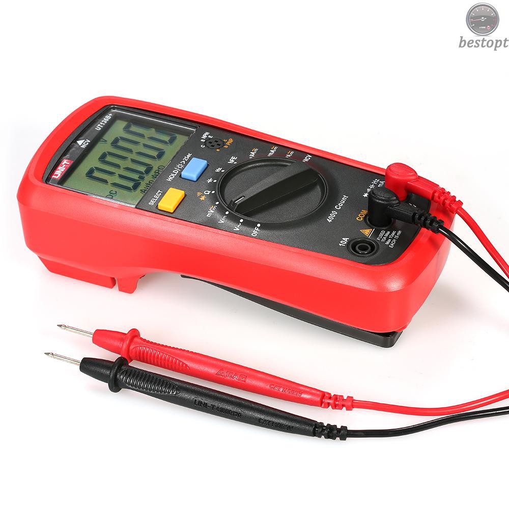 B&O UNI-T UT136B+ LCD Digital Multimeter DC/AC Voltage Current Meter NCV Capacitance Resistance Diode Tester Voltmeter Ammeter
