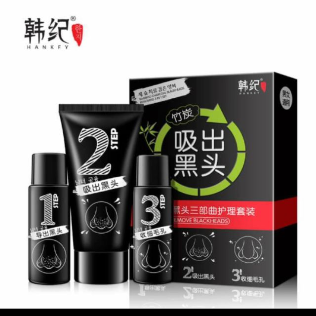 Set lột mụn 3 bước (hàng order)