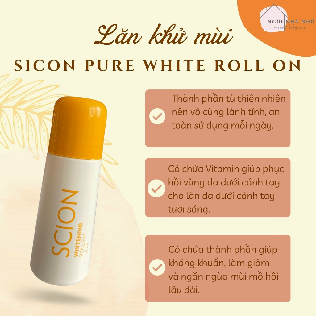 Lăn khử mùi Scion Nuskin 75ml