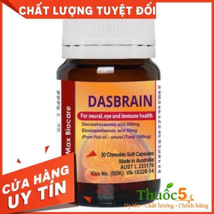 Dasbrain viên uống bổ não - Hộp 30 viên