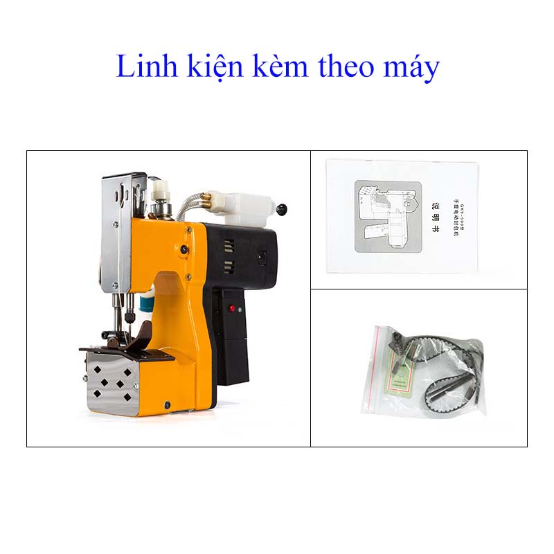 Máy May bao cầm tay GK9 500 &gt; Máy khâu bao có bình dầu  &gt; Khâu bao bố bao tải bao gạo &gt; Đóng gói miệng bao bì