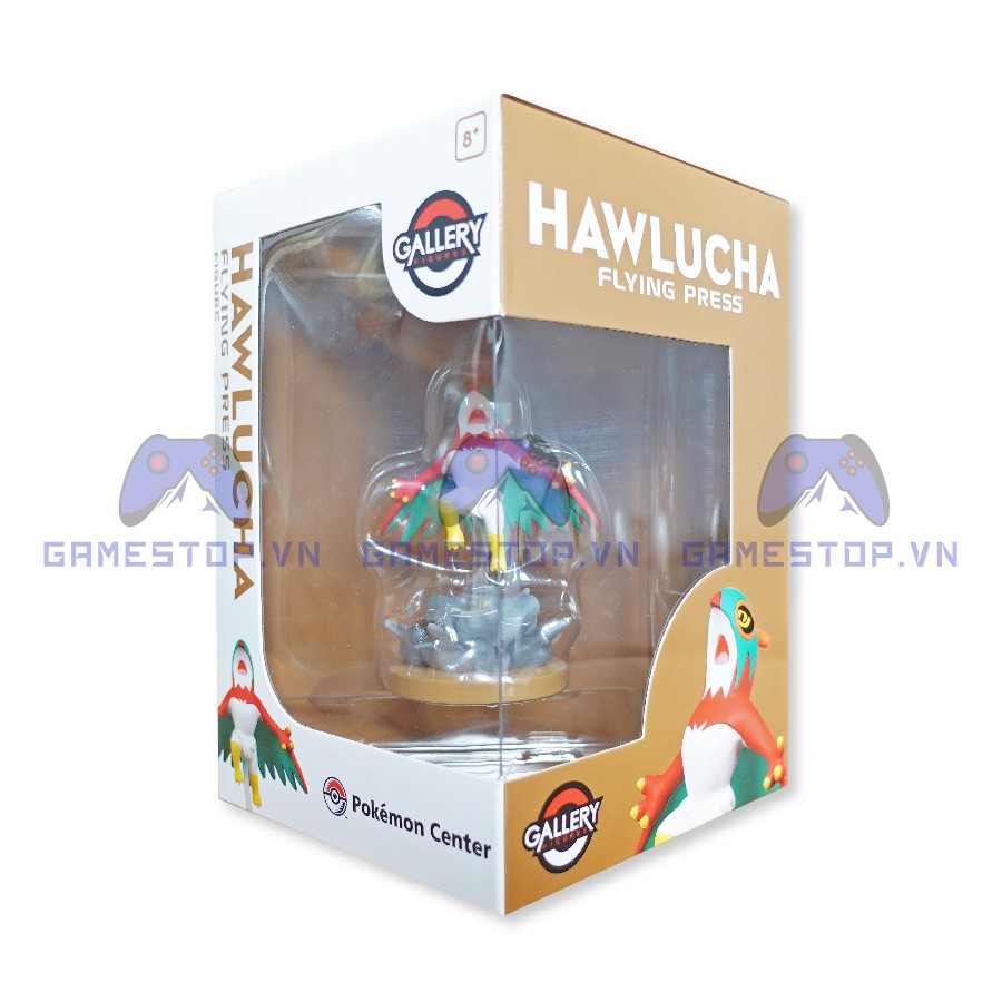 Mô hình Pokemon Hawlucha / Luchabull 5cm Flying Press Gallery Nhựa RESIN TỪ MỸ Pokemoncenter GAL05