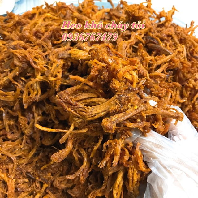 Heo khô cháy tỏi