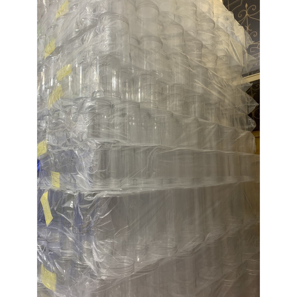 Set 10 Hộp Nhựa Tròn Nắp Thiếc ( 4 Size )