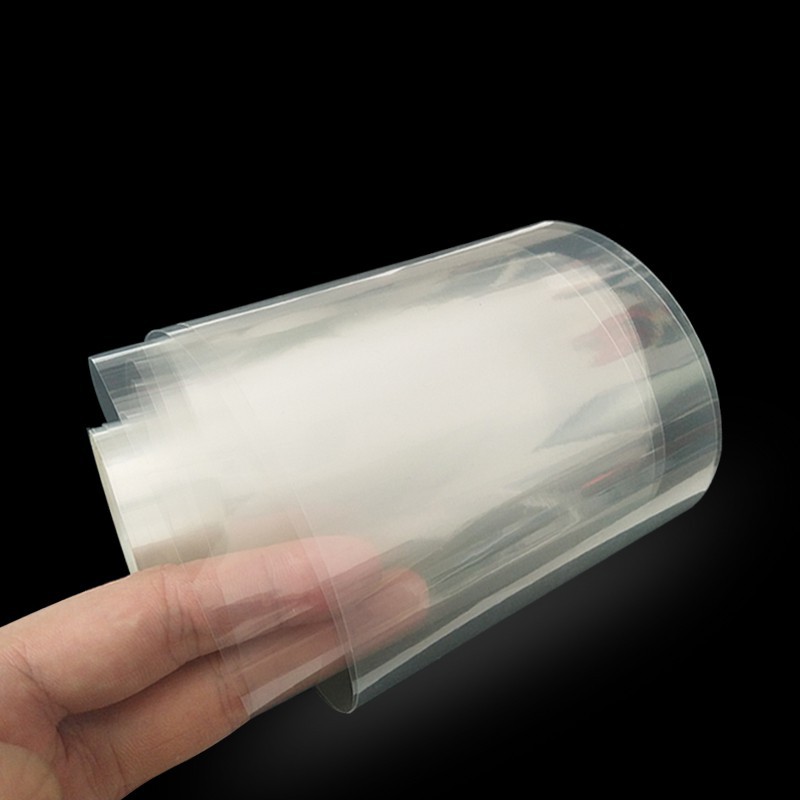 Cuộn giấy kiếng hiệu WALFOS trong suốt dùng để bọc mép bánh chất liệu PET kích thước 8-10m
