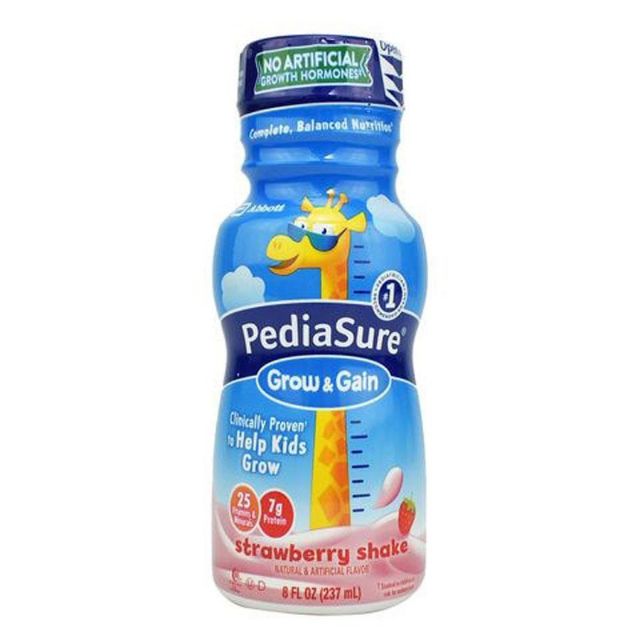 HÀNG AIR - COMBO 6 SỮA NƯỚC PEDIASURE GROW & GAIN HƯƠNG VANI 237ML - MỸ