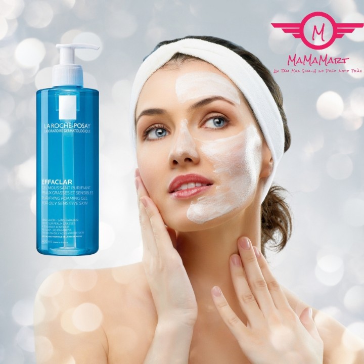 Sữa rửa mặt La Roche Posay Effaclar 400ml -Sữa rửa mặt tạo bọt làm sạch sâu dưỡng trắng cho da dầu da nhạy cảm (Pháp) | BigBuy360 - bigbuy360.vn