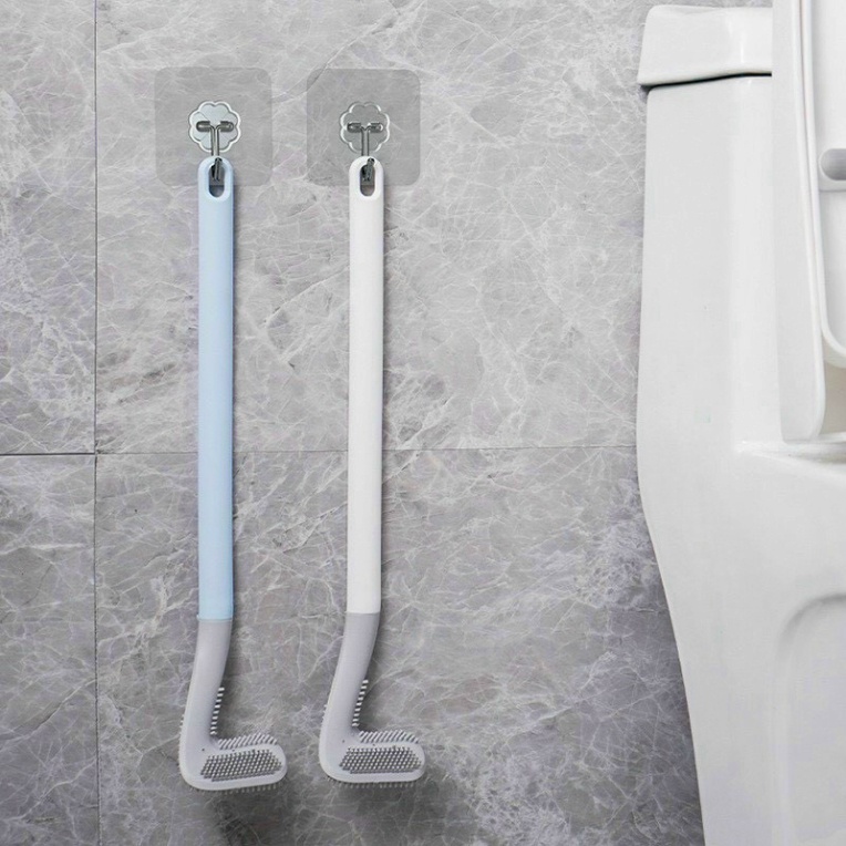 Cây Cọ Bồn Cầu Hình Gậy Golf SiliconFREESHIPCọ Toilet Silicon Mẫu Mới