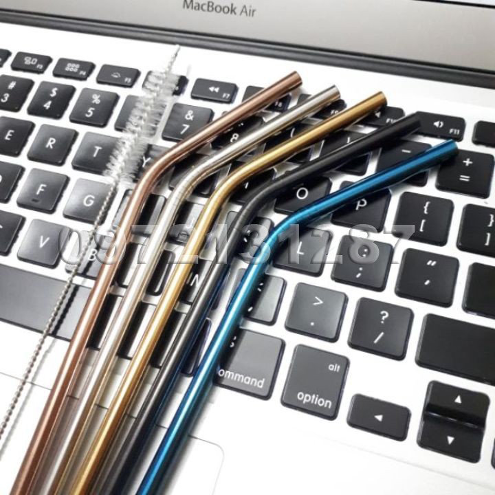 (Hàng loại 1, dày & nặng) Ống hút Inox 304 nhiều màu, nhiều kích thước (Ảnh thật) | BigBuy360 - bigbuy360.vn