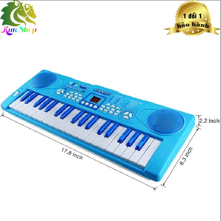 Đàn Piano Electronic Keyboard nhiều Phím Kèm Mic Cho Bé