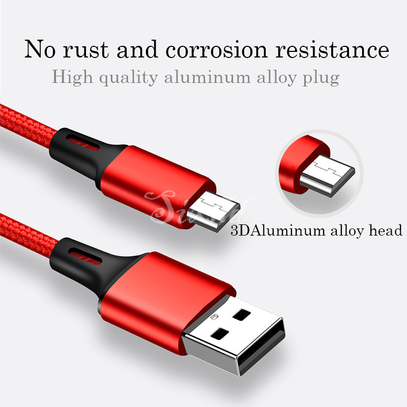 Dây Cáp Sạc Nhanh 3 Trong 1 Cổng Micro Usb Type C Cho Xiaomi Redmi Note 9s 9 8 Pro 7 K30 K20 Mi 9t Note 10 Pro 9 Android Ios