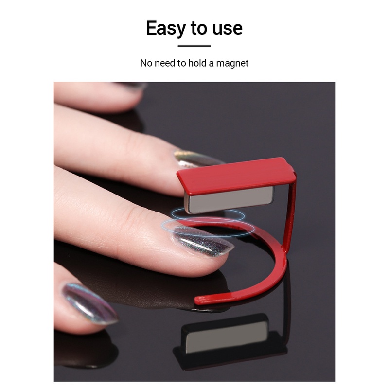 Thanh Nam Châm 9D / 5D Tạo Hiệu Ứng Mạnh Mẽ Trang Trí Móng Tay Nghệ Thuật