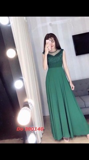 ĐẦM MAXI PHỐI REN CỰC ĐẸP ( có quay clip thật )