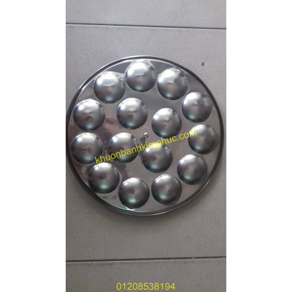 Bánh bèo nhỏ 15 bánh inox