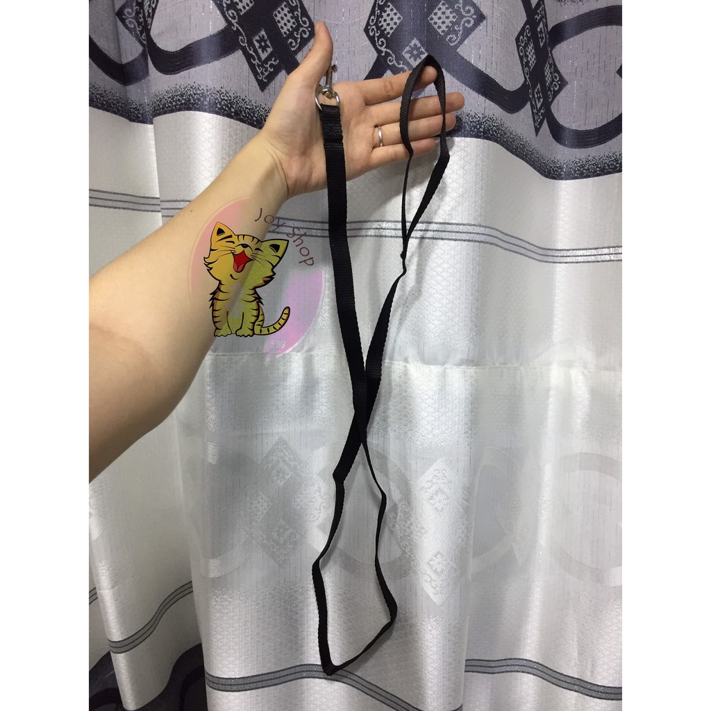 DÂY DẮT CHÓ MÈO ĐI DẠO TIỆN LỢI - VẢI DÙ 1M2 - NHIỀU MÀU (KHÔNG KÈM VÒNG CỔ)